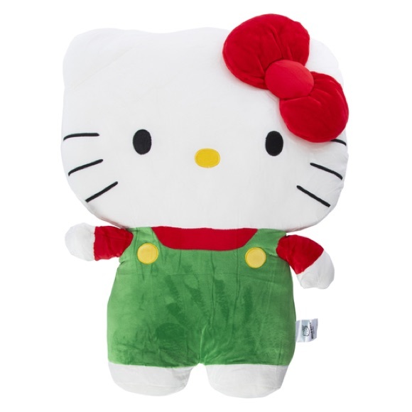 TWO Hello Kitty® Expanding Plush 20in Set of Two Red and Green New - Picture 5 of 5